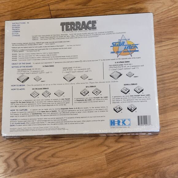 Vintage @1993 Terrace Board Game  Featured On Star Trek! New, sealed - Picture 7 of 11